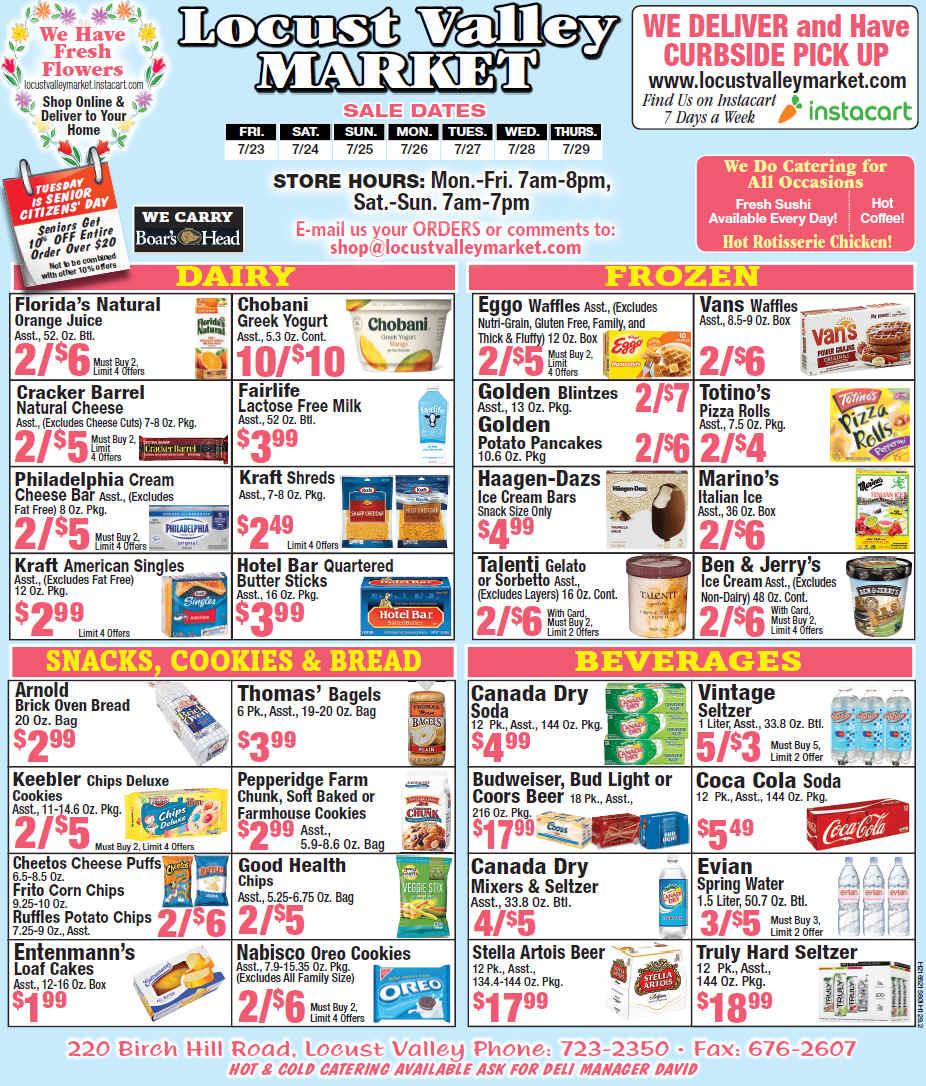 Locust Valley Market,