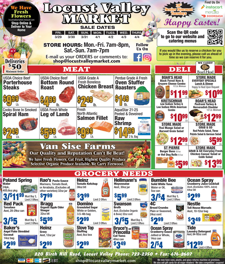 Locust Valley Market,